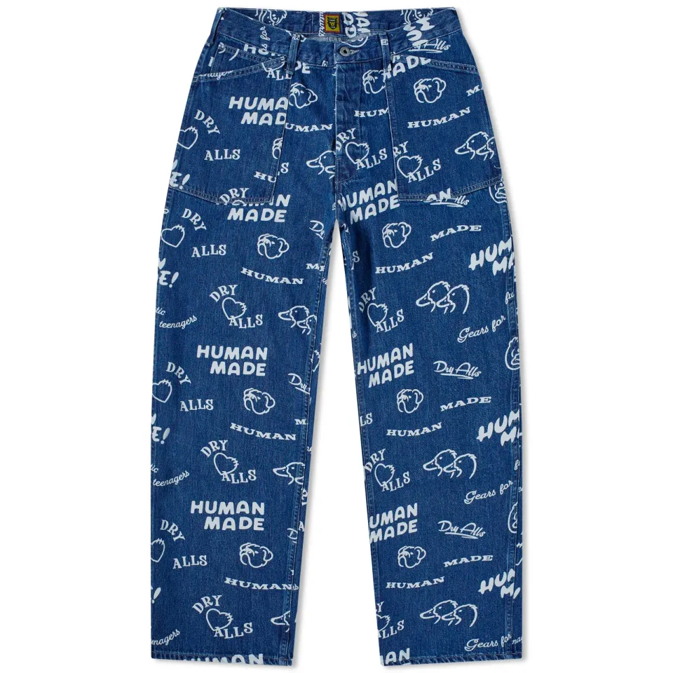 Printed Jeans