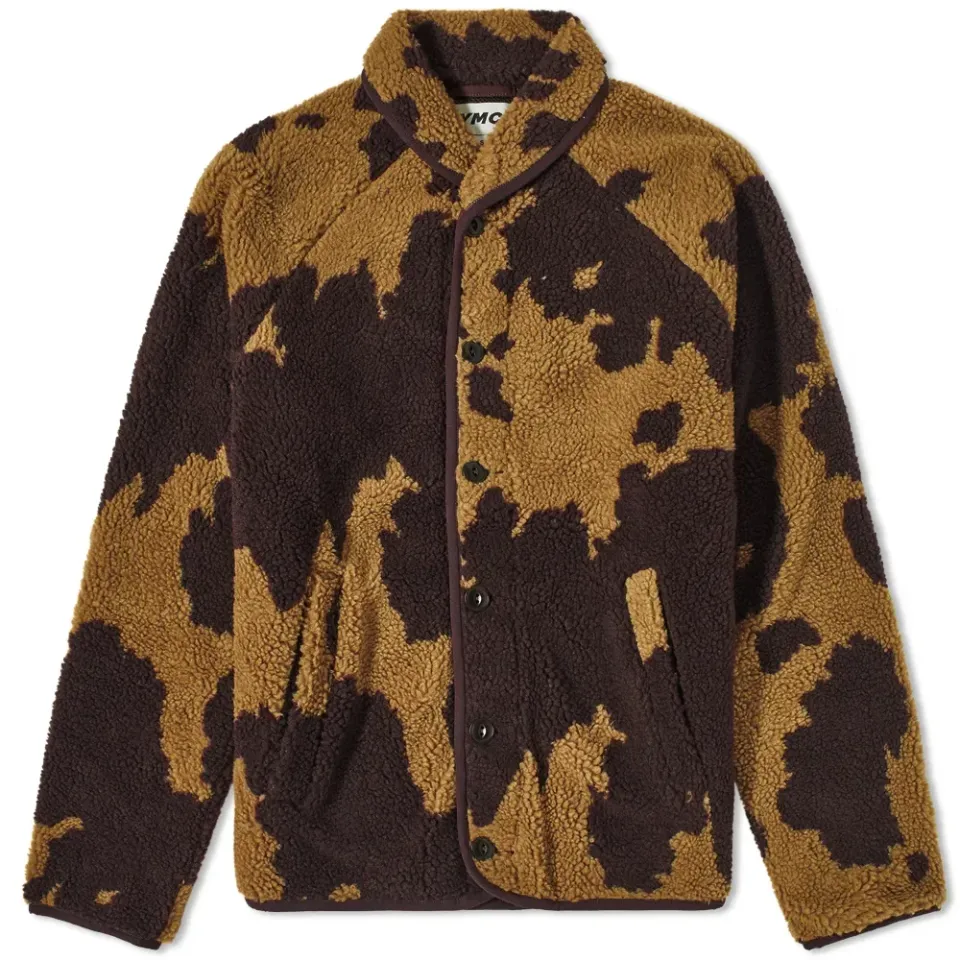 Cowhide Jacquard Fleece