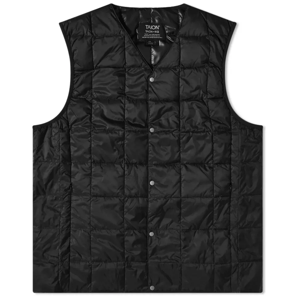 V-Neck Down Vest