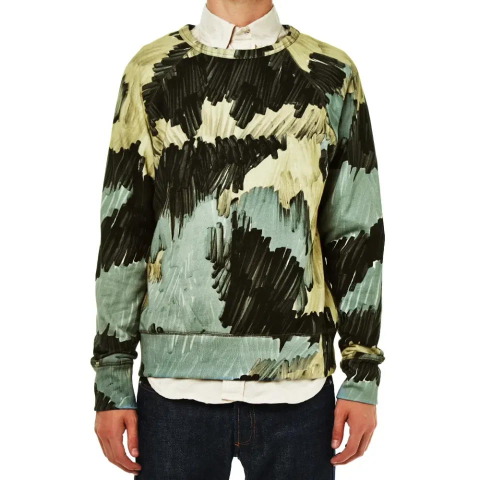 Acne College Marker Crew Sweat