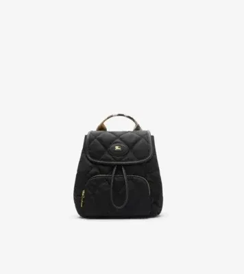 Mini Horseshoe Backpack​ in Black