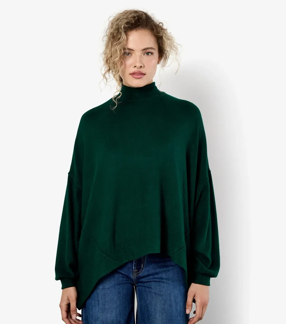 Women's Dark Green Soft Touch Jumper