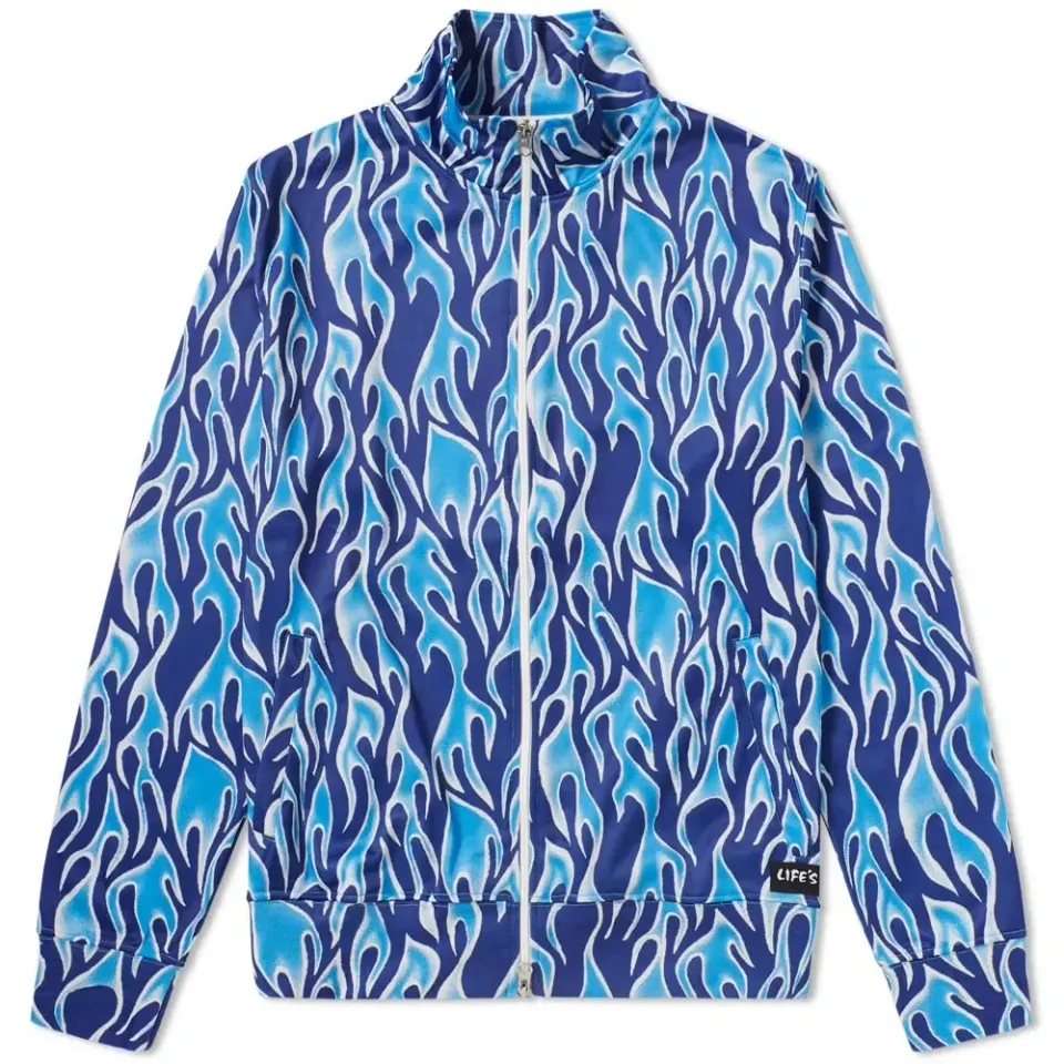 Life's a Beach Flames Track Top