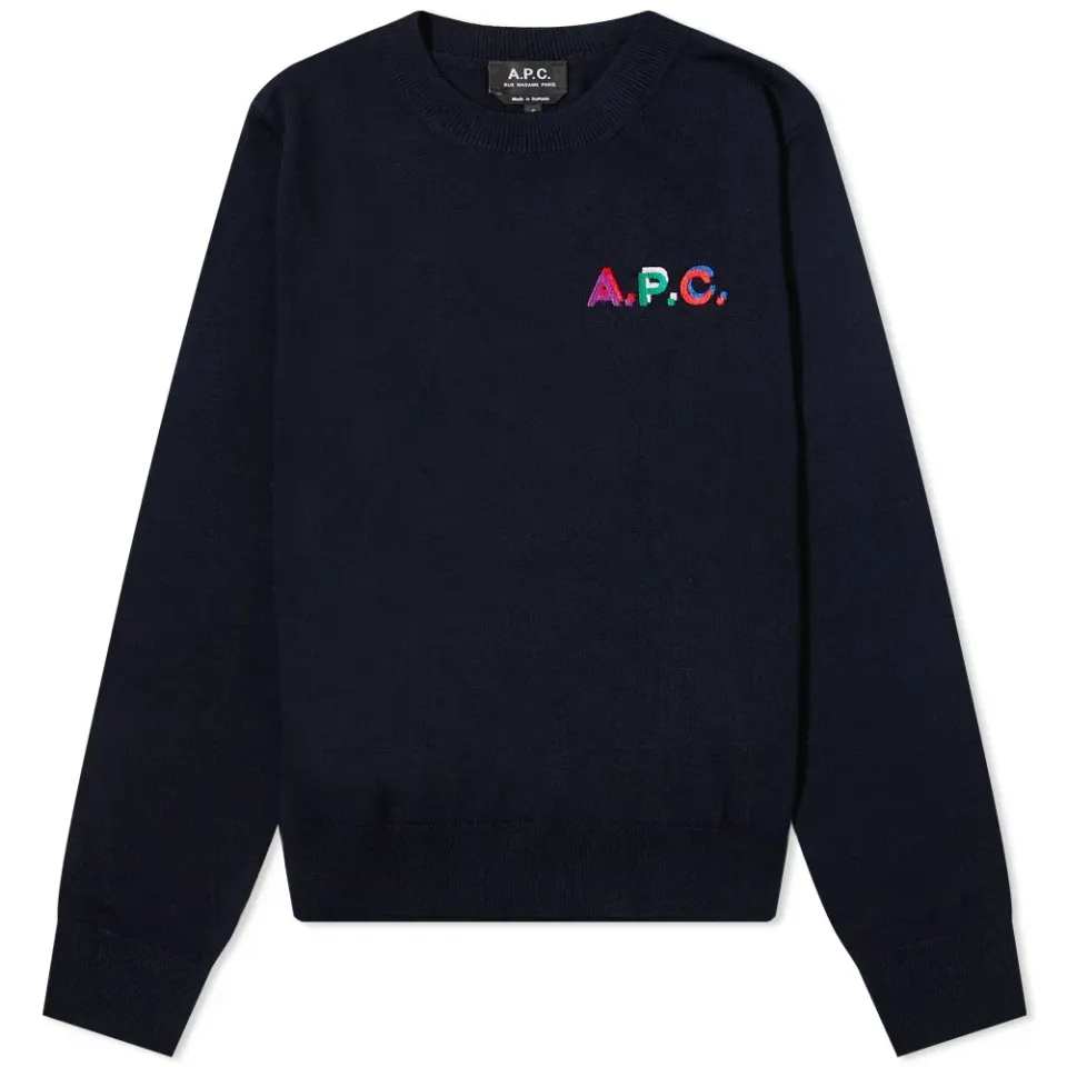 A.P.C. Rose Logo Sweater