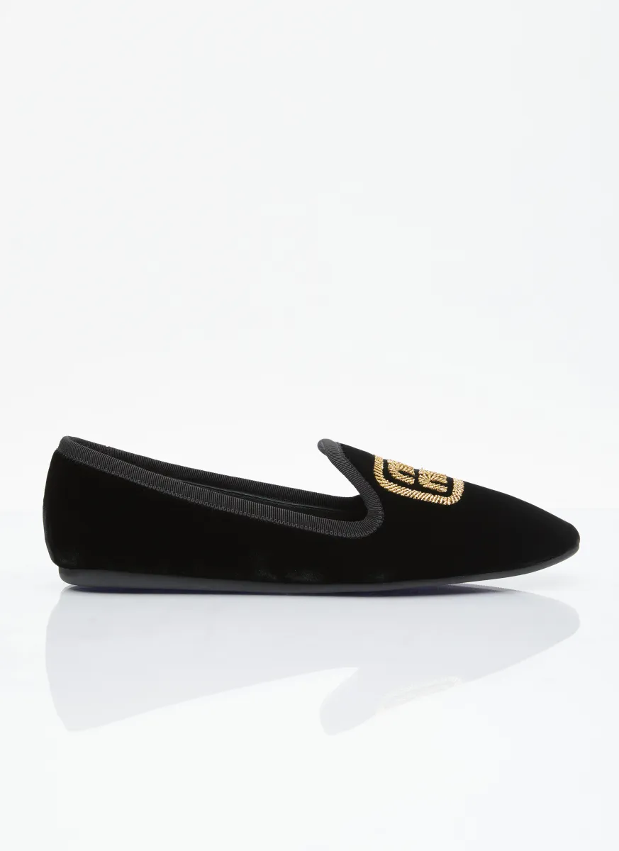 Velvet Slipper Loafers