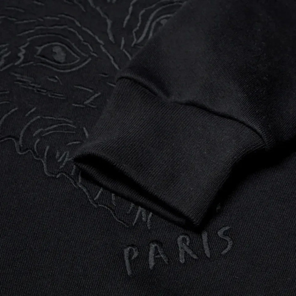 Maison Kitsuné 3D Embroidered Crew Neck Sweat