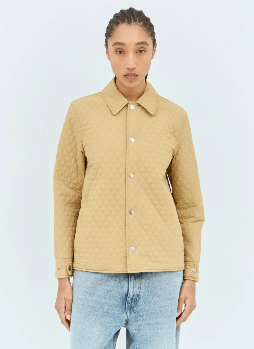 Reversible Quilted Nylon Jacket