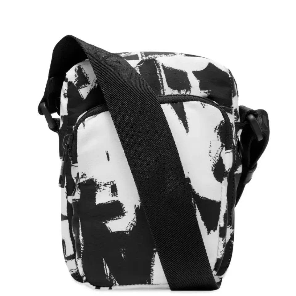 All Over Grafitti Logo Mini Messenger Bag