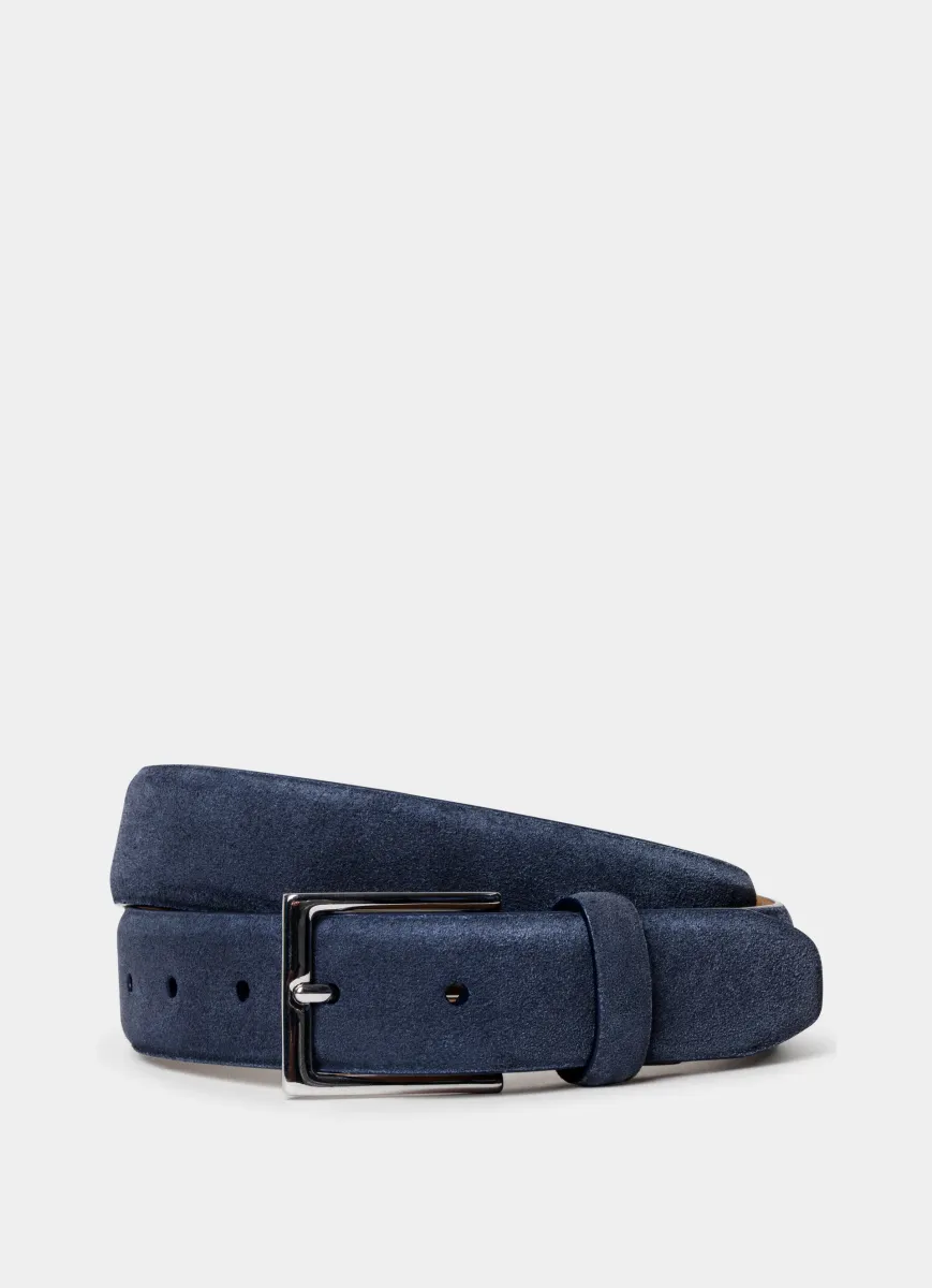 Suede Feather Edge Belt