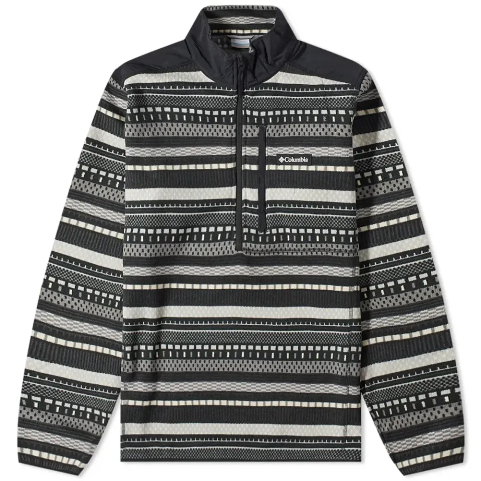 Sweater Weather II Printed Half Zip