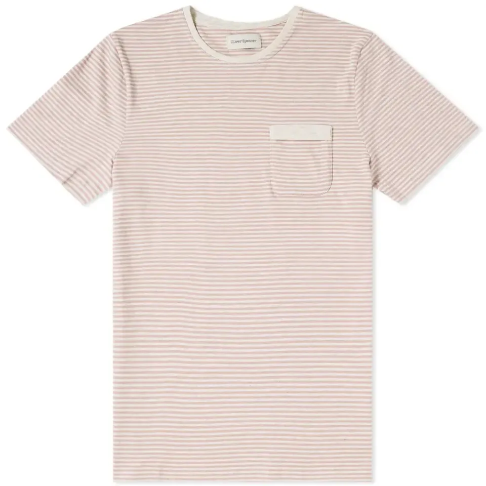 Envelope Stripe Pocket Tee