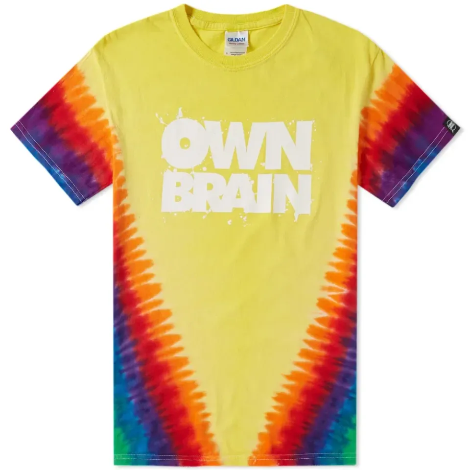 Own Brain by A.Four Labs Tie Dye Tee