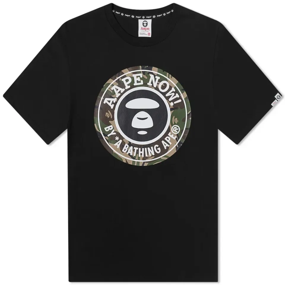 AAPE Green Camo Starbuck Tee