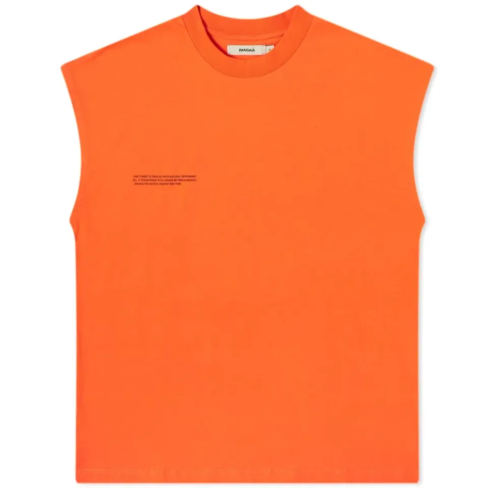 Organic Cotton Cropped Shoulder T-Shirt