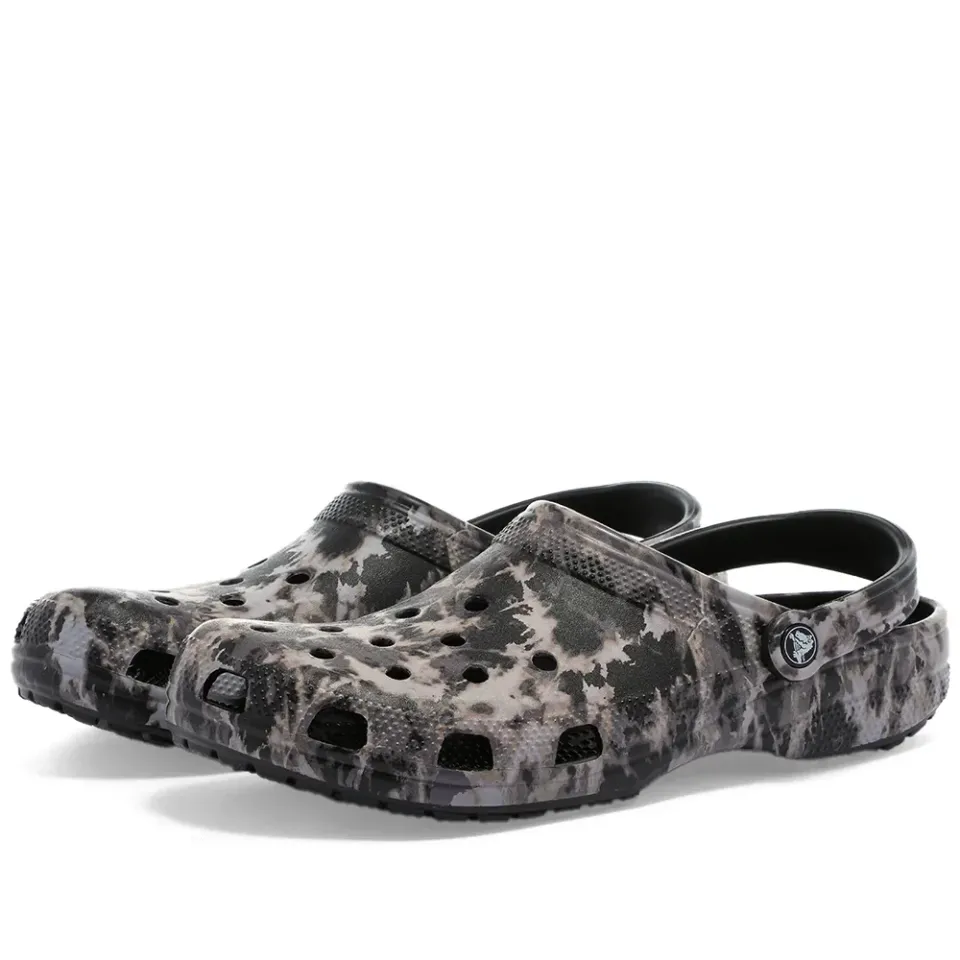 Classic Bleach Dye Clog