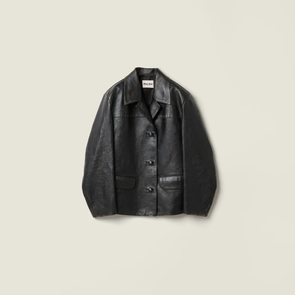 Leather jacket