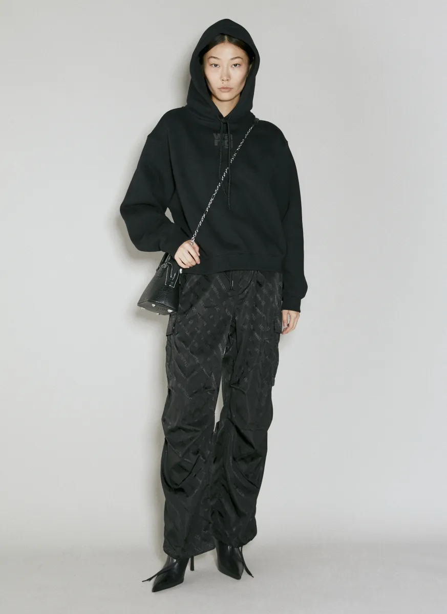 Logo Puff Hooded Sweatshirt