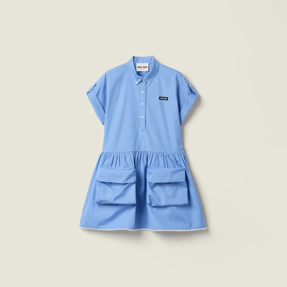 Poplin dress