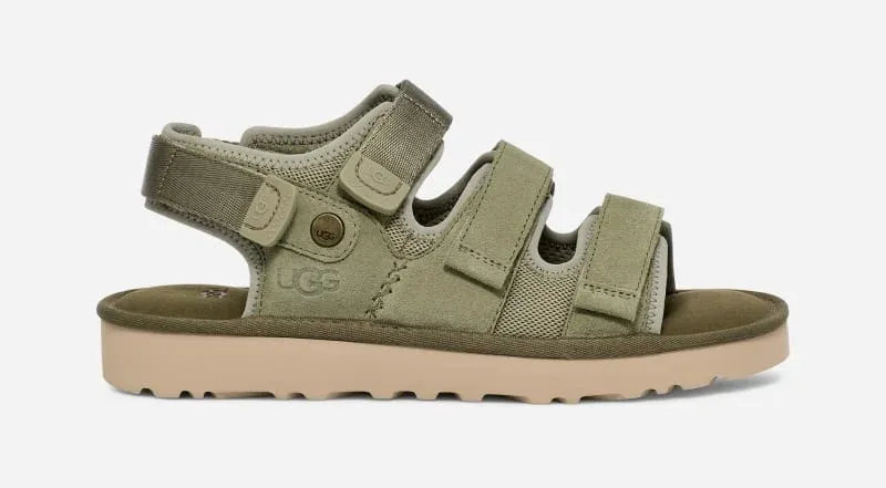 Goldencoast Multistrap Sandal for Men, Suede