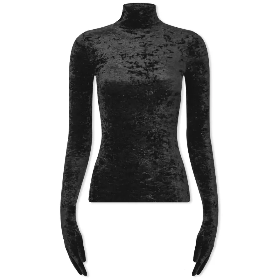 Velvet Styling Glove Top