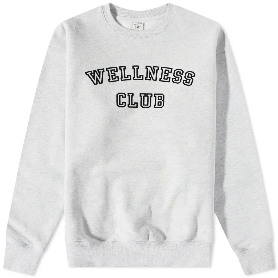 Wellness Club Flocked Sweater