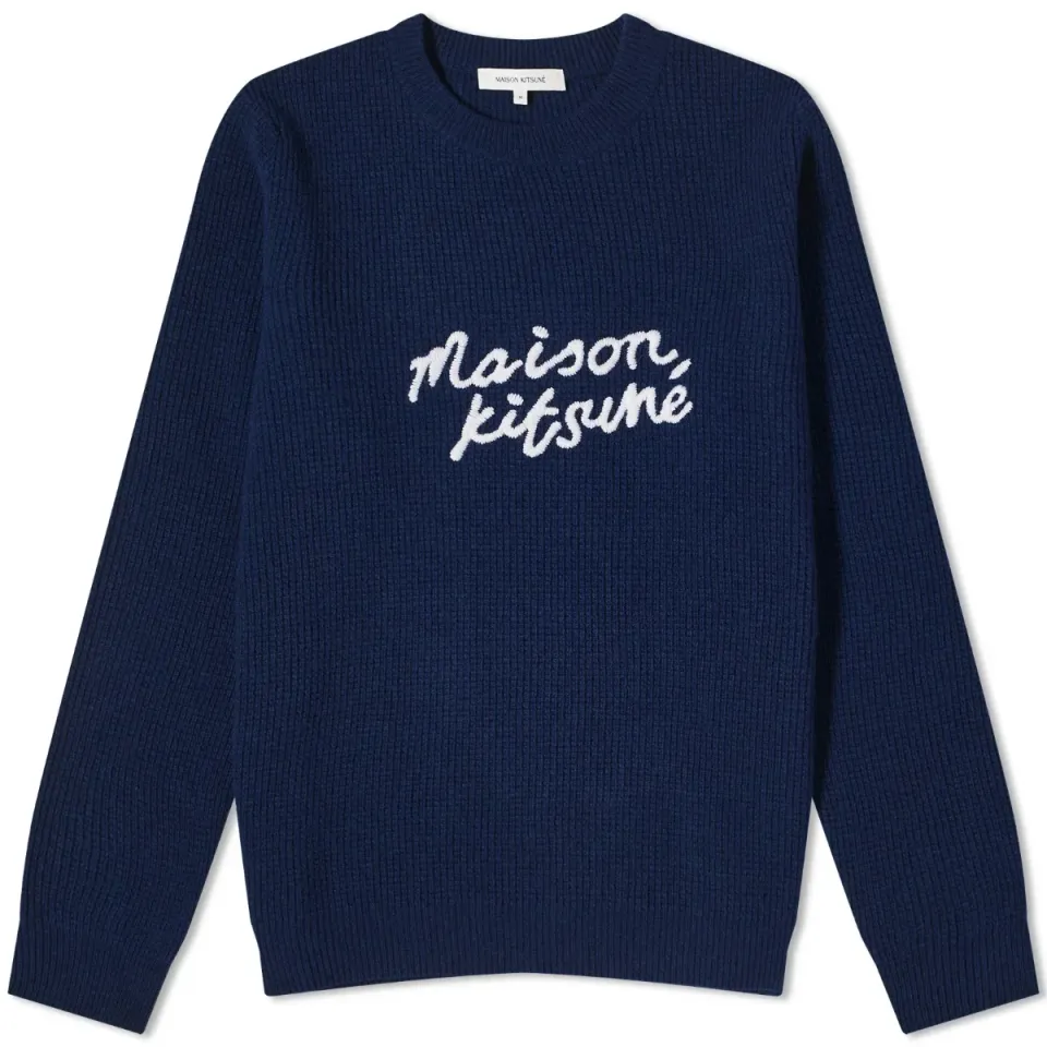 Handwriting Crew Knit