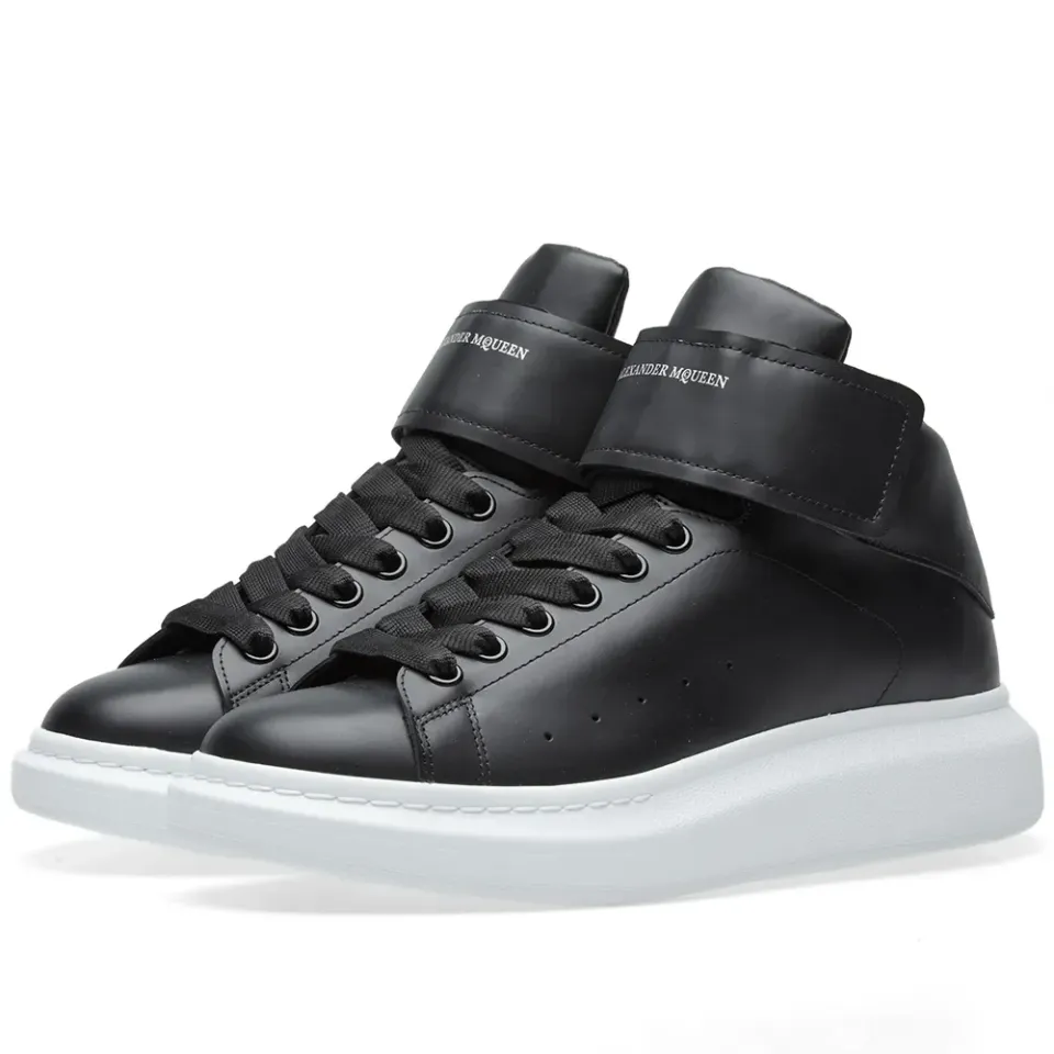 Wedge Sole Strap High Sneaker