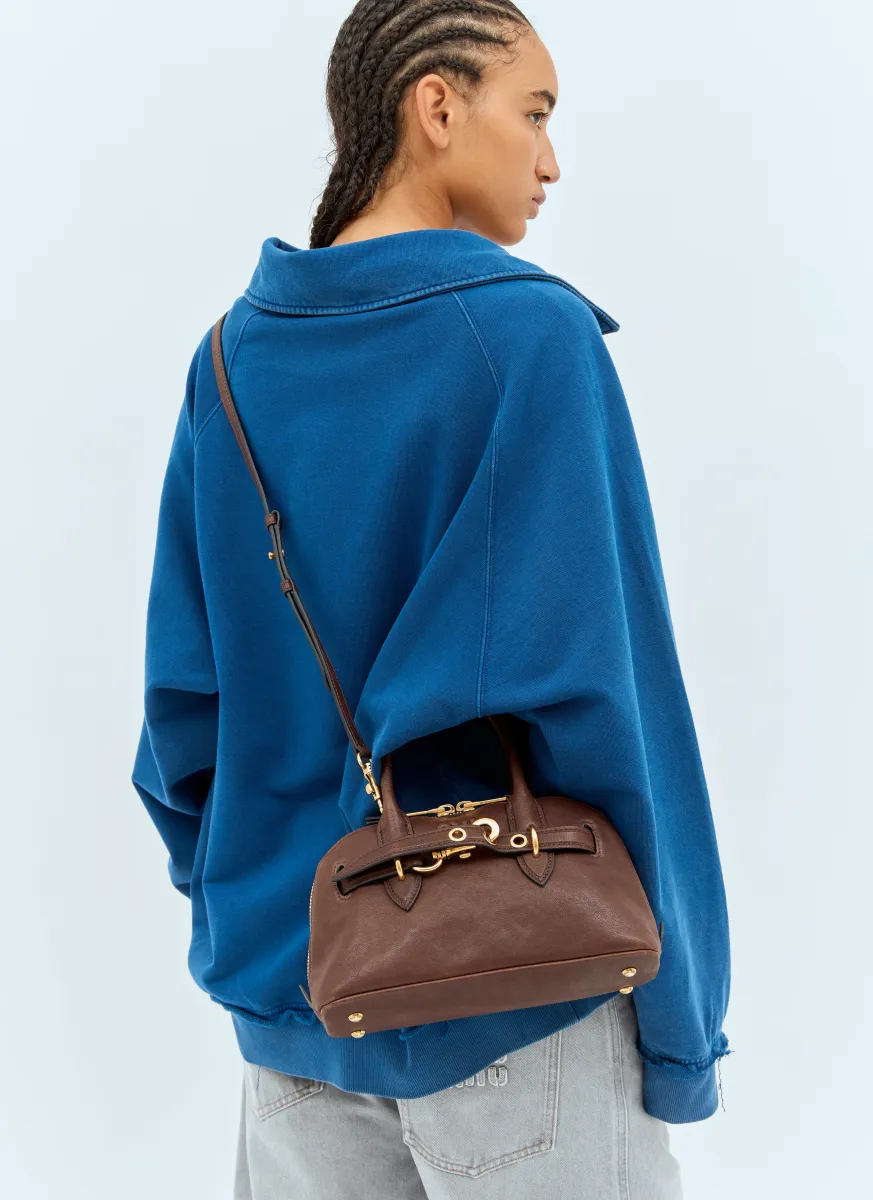 Small Aventure Nappa Leather Handbag