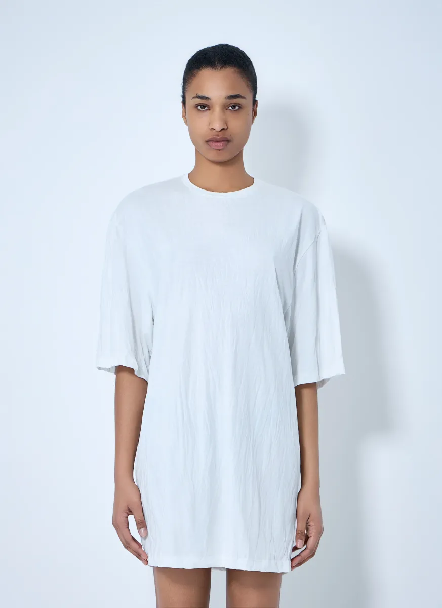 Oversized Cotton T-Shirt Dress