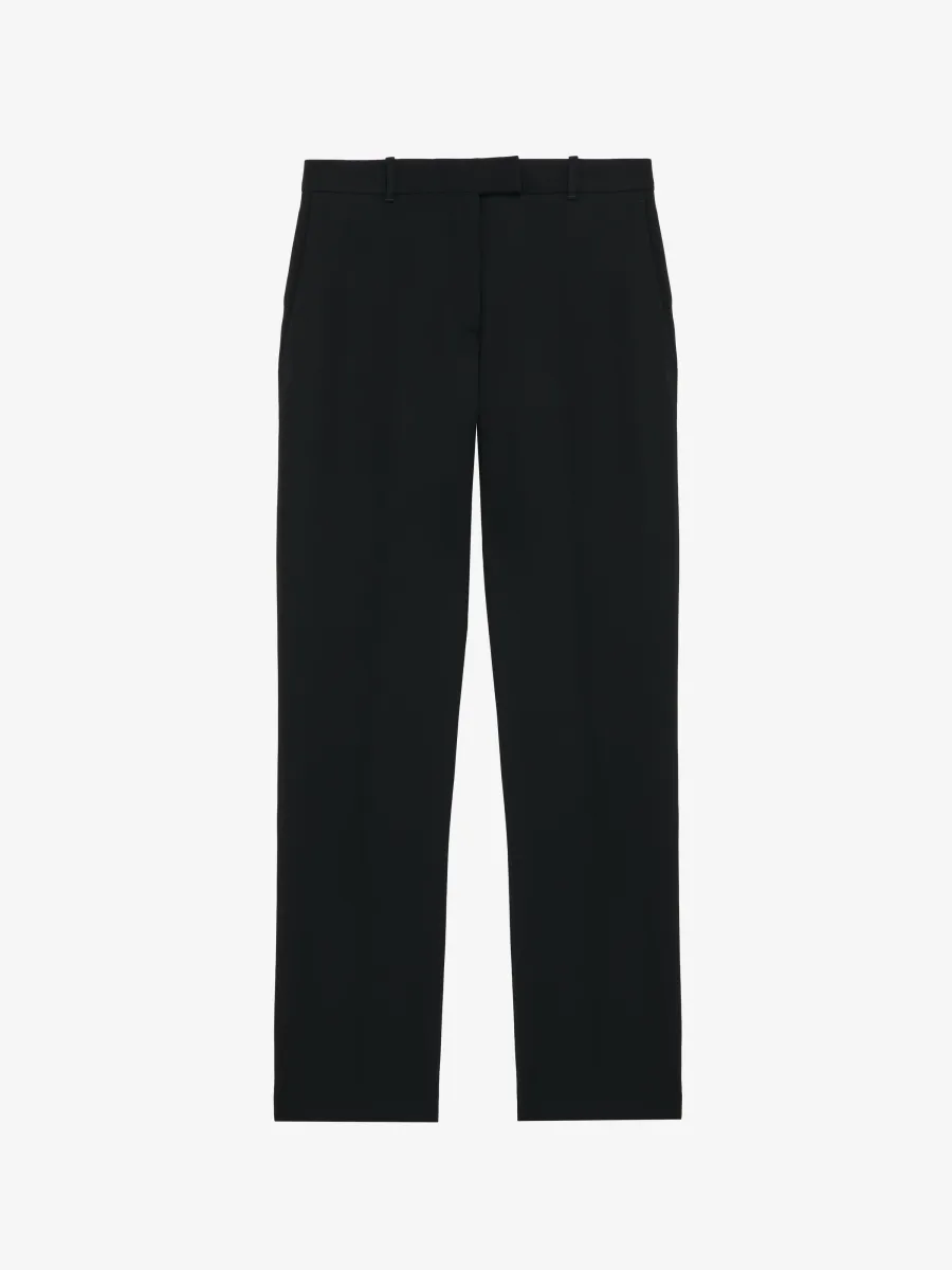 Cropped Tailored Trousers