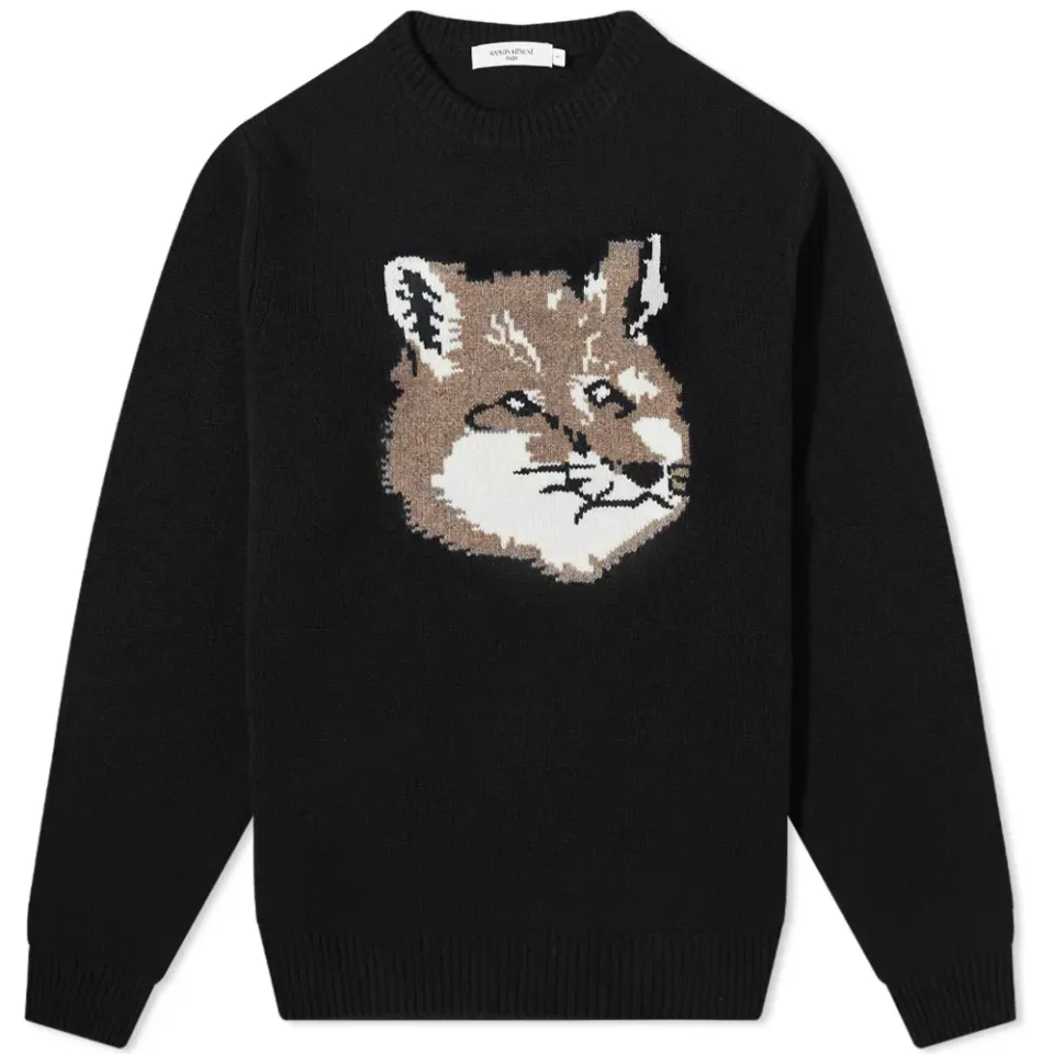 Maison Kitsuné Big Fox Head Pullover