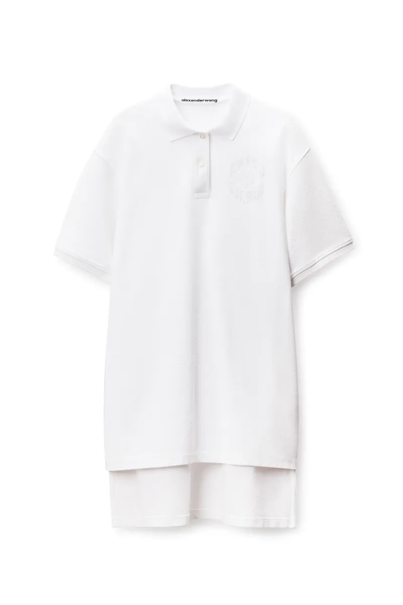 Oversized Polo Dress