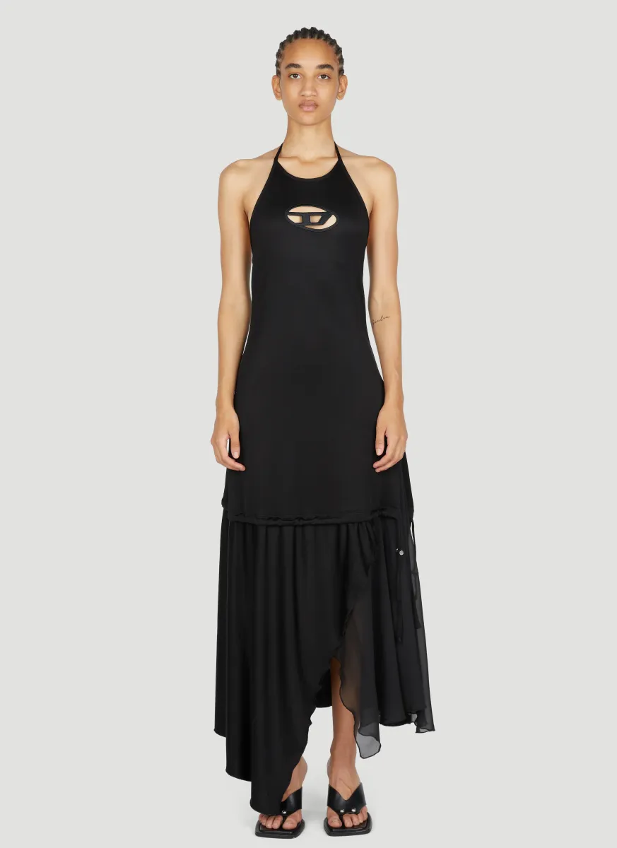 D-Saliar-Od Halterneck Dress