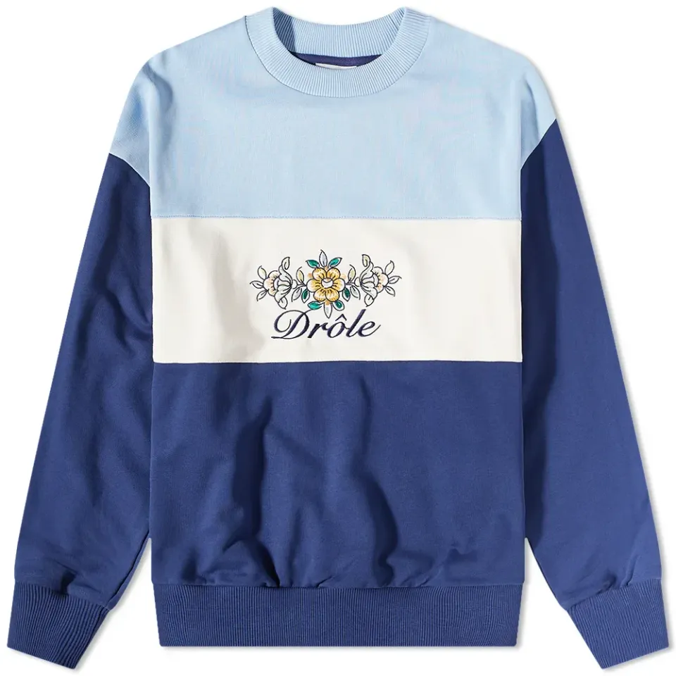Floral Logo Crew Sweat