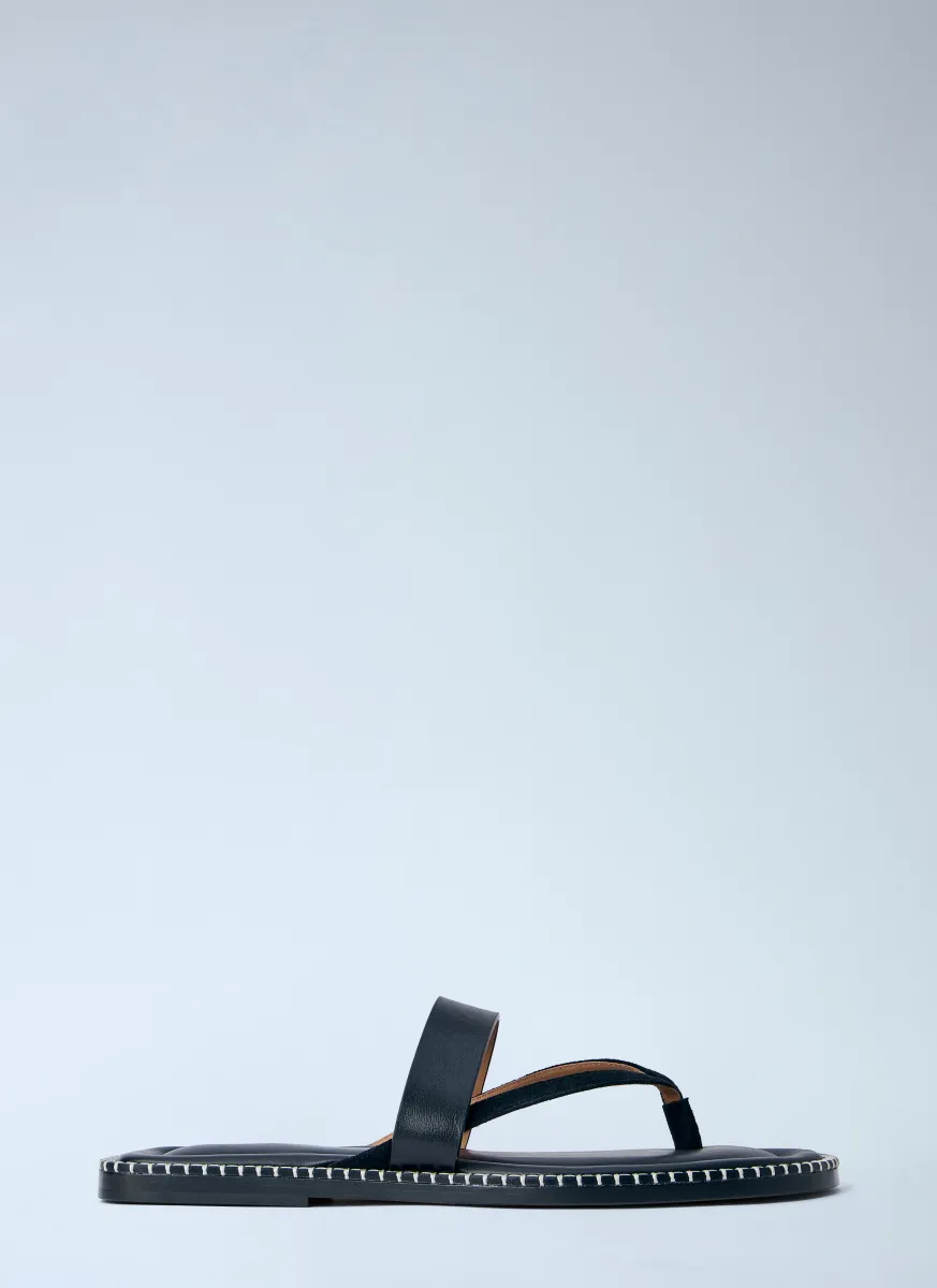 Leather Thong Sandals