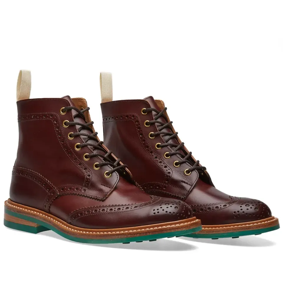 END. x Tricker's Club Sole Stow Boot