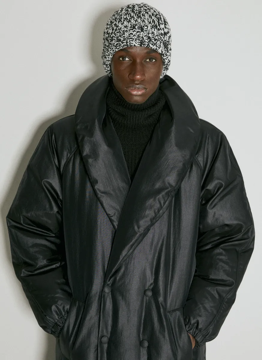 Cuffed Wool Beanie Hat