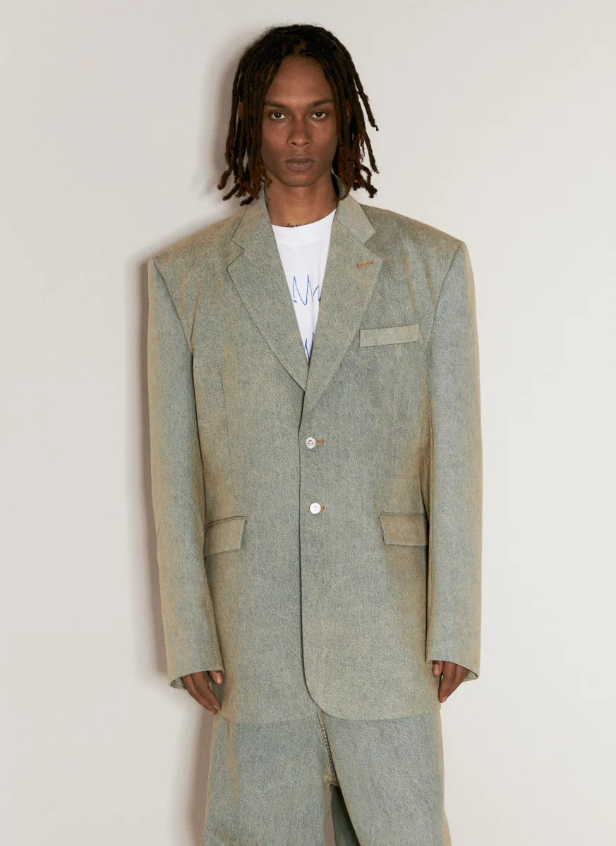 Denim Tailored Blazer