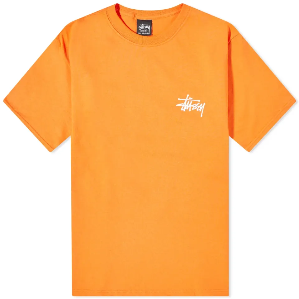 Coral Basic Stussy T-Shirt
