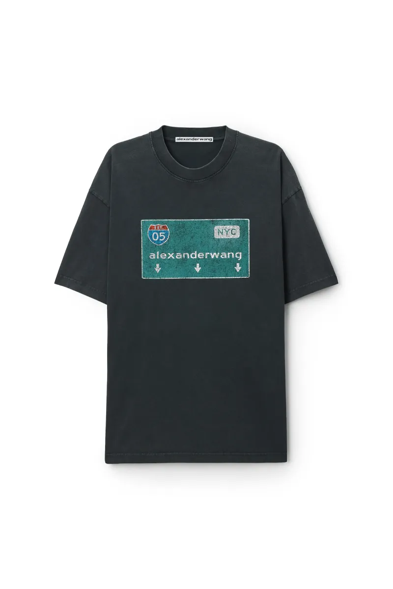 STREET SIGN GRAPHIC TEE