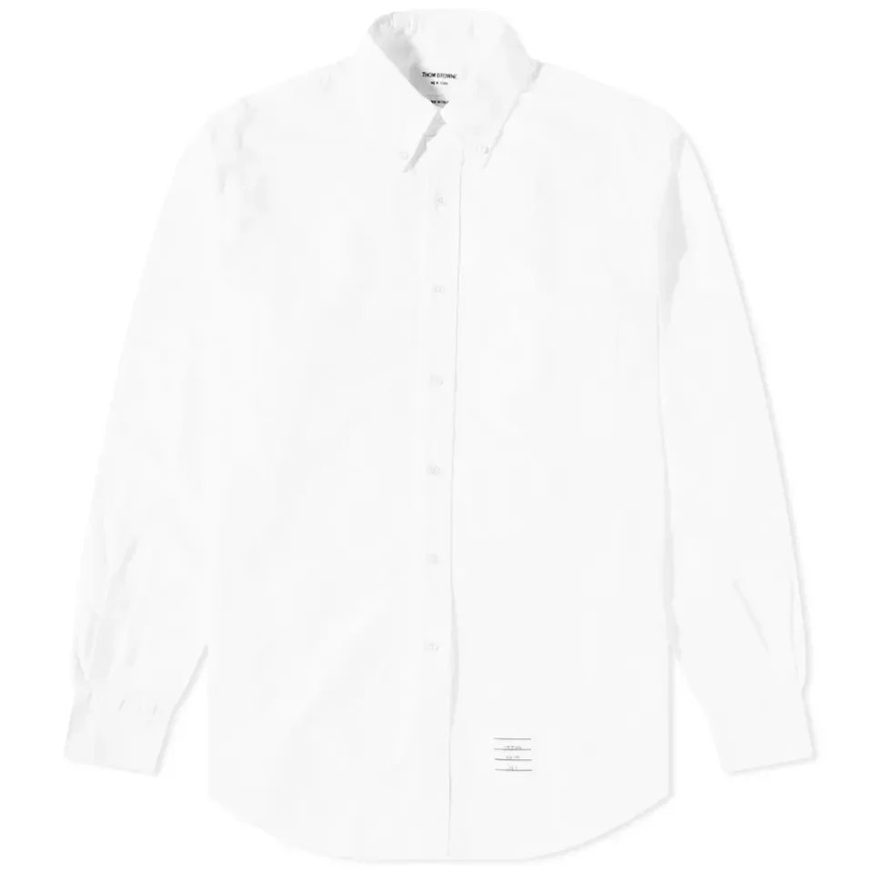 Grosgrain Placket Oxford Shirt