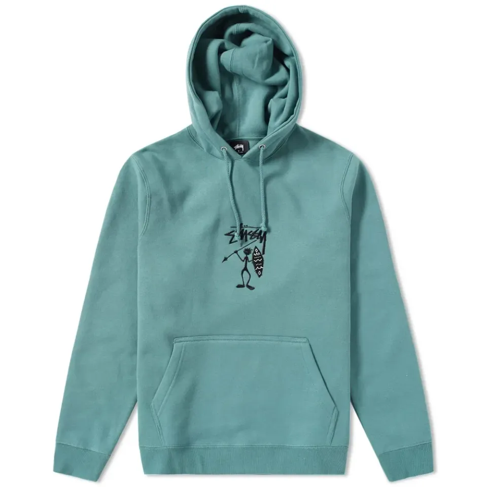 Tribe Man Applique Hoody