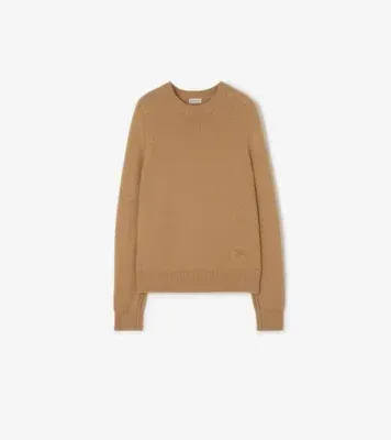Cashmere Sweater in Butterscotch brown