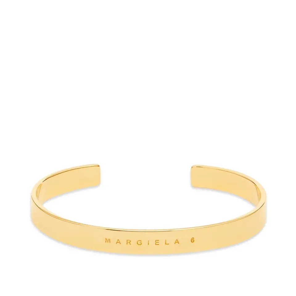 MM6 Logo Cuff Bangle