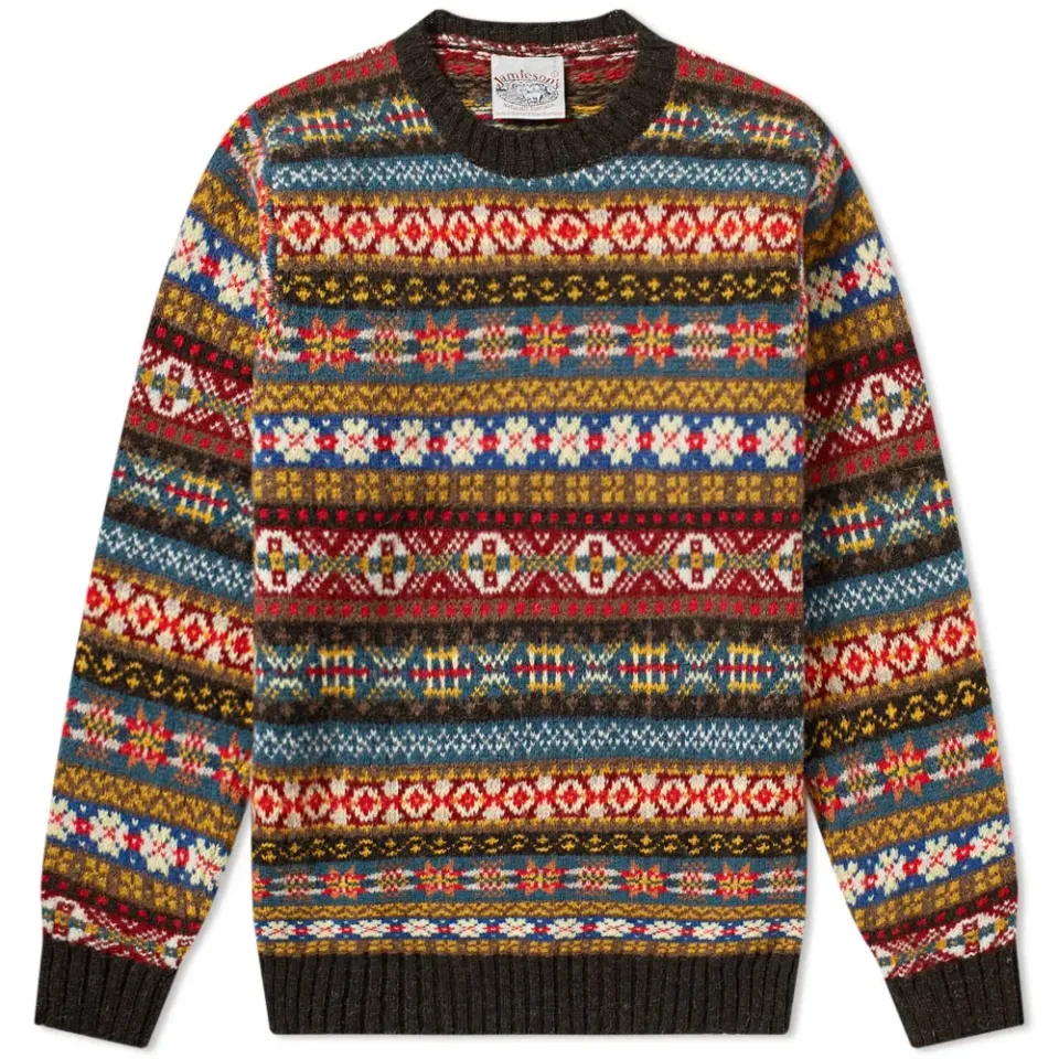 Jamieson's of Shetland Fair Isle Crew
