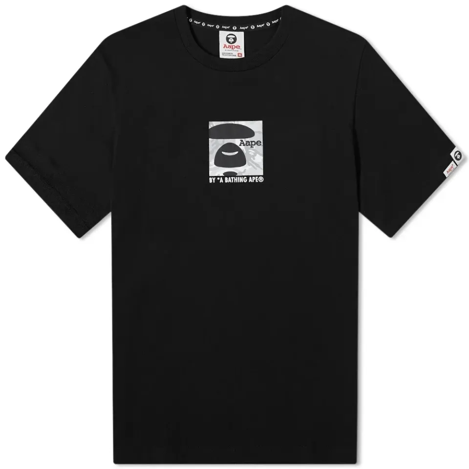 AAPE White Camo Small Box T-Shirt