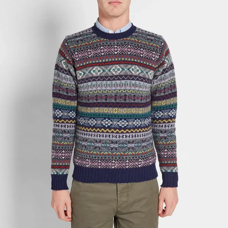 Jamieson's of Shetland Fair Isle Crew