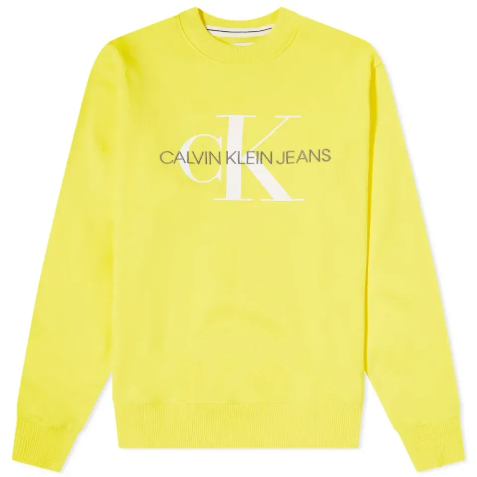 Monogram Print Crew Sweat