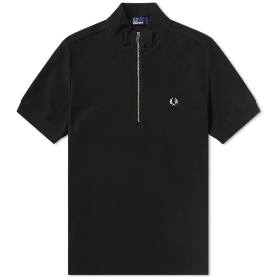 Fred Perry Funnel Neck Pique Polo