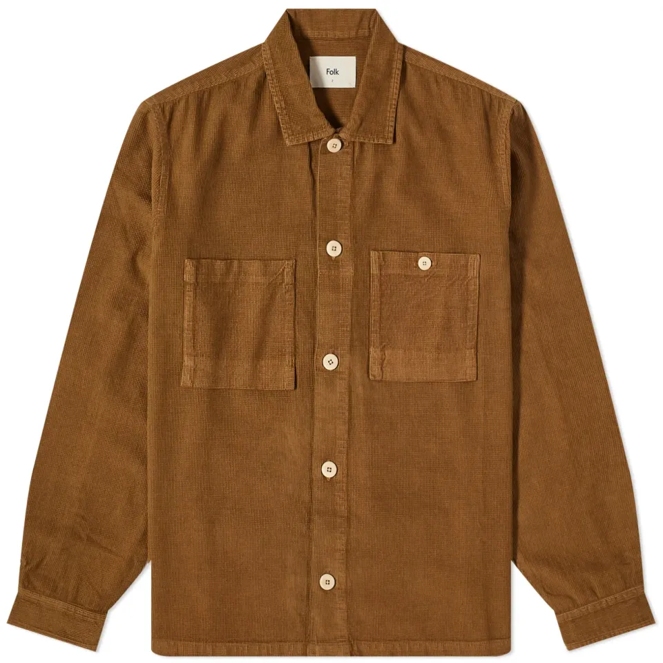 Microcheck Cord Shirt END EXCLUSIVE